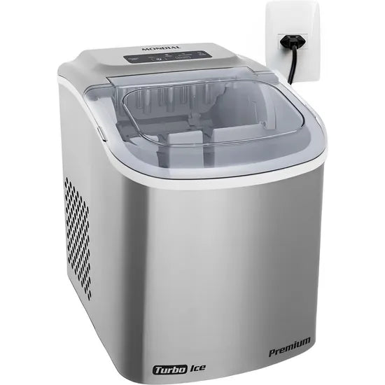 FABRICADORA DE HIELO MONDIAL TURBO ICE MG-12-GI 1.3L 130W 220V Product