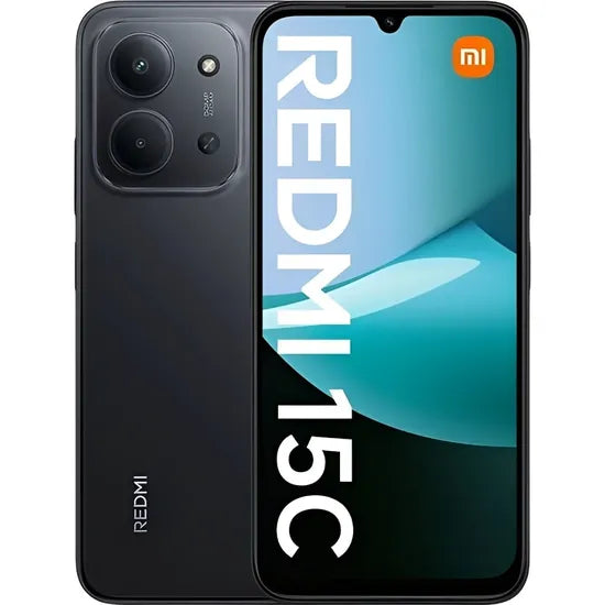 CELULAR XIAOMI REDMI 15C LTE DUAL 256GB/8GB RAM MIDNIGHT BLACK