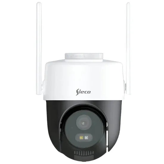 CAMARA IP SIECO MINI DOME S38PT 1080P/4MPX/SENSOR DE MOV/MIC/MICRO SD/WIFI/WHITE EXT Product