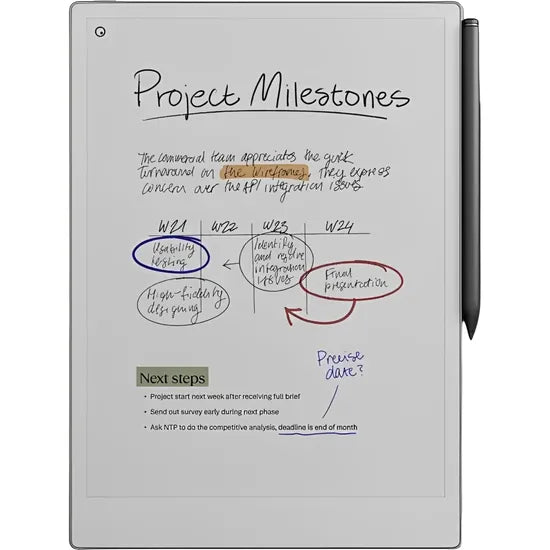 TABLET E-READER REMARKABLE PAPER PRO BUNDLE REFURB 11.8"" COLOR 64GB/PEN+ESTU BLACK (KINDLE) Product