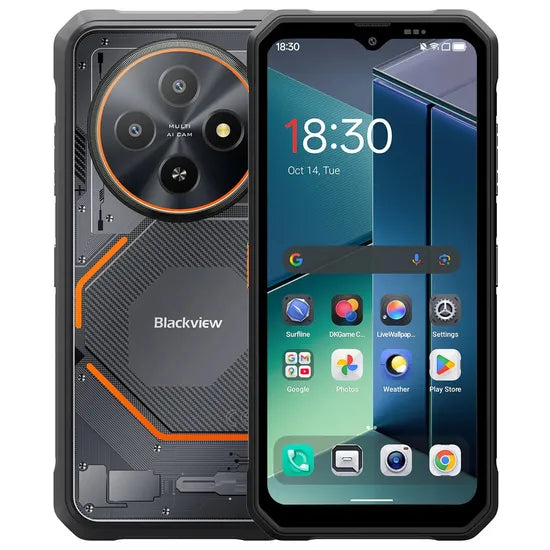 CELULAR BLACKVIEW FORT 2 128GB/8GB 4G BLACK RESIST. GOLPES/AGUA