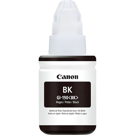 BOTELLA DE TINTA CANON GI-190 BK 135ML (G1110-G2110-G3110-G4110) Product