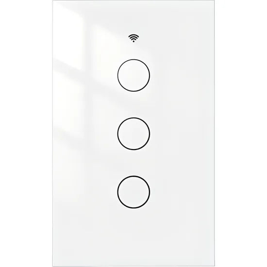 INTERRUPTOR SMART MOES WRS-US3-WH-MS 3BOTONES/WIFI+RF/APP/NEUTRO/WHITE/US Product