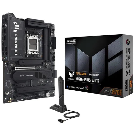 PLACA MADRE ASUS AM5 TUF GAMING X870E-PLUS WIFI7 HDMI/USB3.2/4XM.2/DDR5/ATX Product