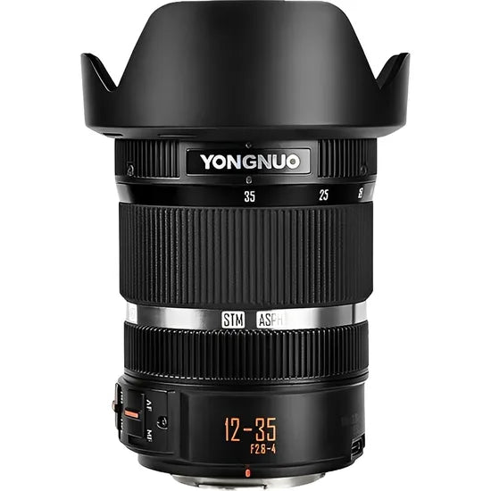 LENTE YONGNUO 12-35 MM F/2.8-4M MFT (PANASONIC - BLACKMAGIC 4K) Product