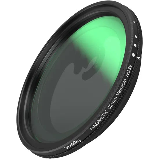 SMALLRIG FILTRO DE LENTE 52MM ND VARIABLE MAGNETICO ND2-ND32 + ADAP D/FILTRO M-MOUNT 4386B