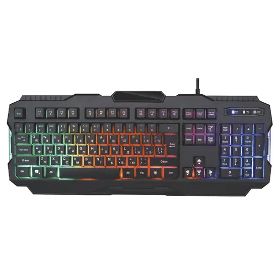 TECLADO SATELLITE AK-837 USB C/FIO RGB - BLACK (PORTUGUES) Product
