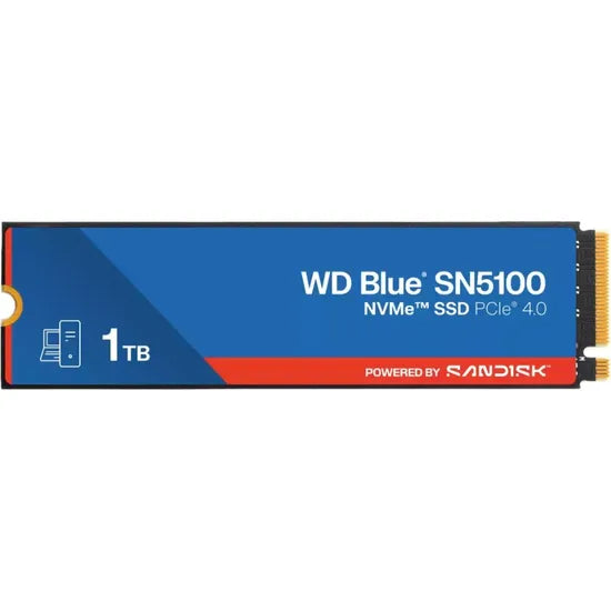SSD 1TB M.2 NVME WD BLUE SN5100 PCIE GEN4X4 7100MB/S WDS100T5B0E Product