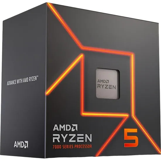 PROCESADOR AMD AM5 RYZEN R5-7500F 5.0GHZ/38MB S/COOLER