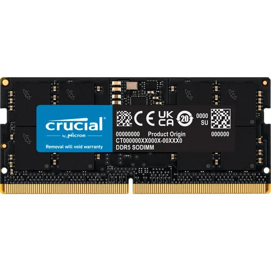 MEMORIA RAM NB DDR5 16GB/4800MHZ CRUCIAL CT16G48C40S5