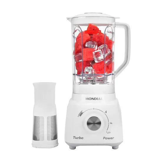 LICUADORA MONDIAL LIQUIDIFICADOR TURBO POWER L-99WG 220V BLANCO Product
