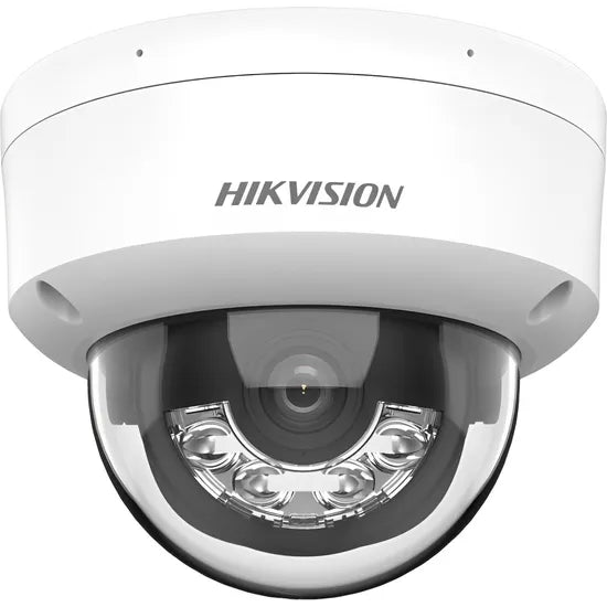 CAMARA DE SEGURIDAD HIKVISION CAM IP DOMO DS-2CD1143G2-LIU SMART HYBRID LIGHT 4MP/2.8MM/LIGHT/MIC/MICRO SD