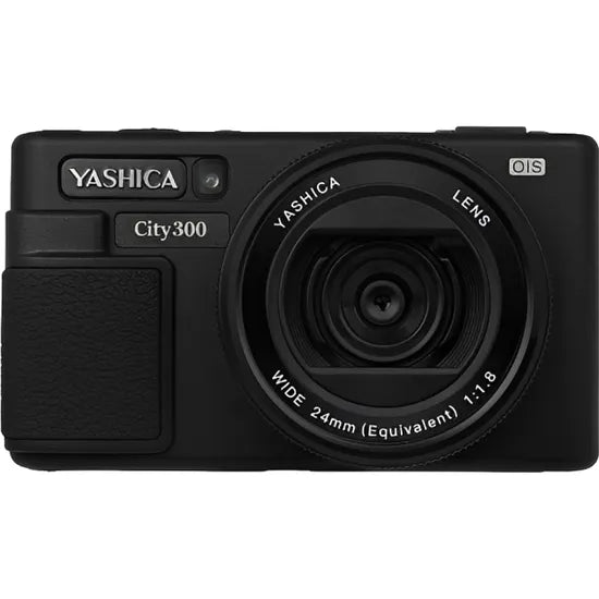 CAMARA DIGITAL YASHICA CITY 300 24MP/4X/4K/FLASH BLACK