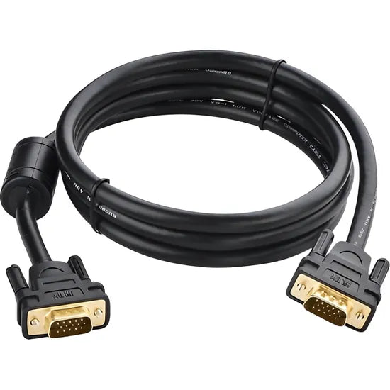 CABLE VGA UGREEN VG101 1.5M 1.2/4K 60HZ/BLACK (11630) 1 AÑO GTA Product
