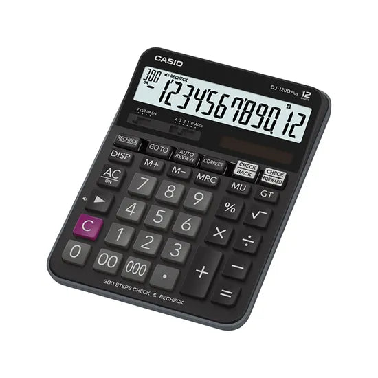 CALCULADORA COMPACTA CASIO DJ-120DPLUS-WA-DPW Product