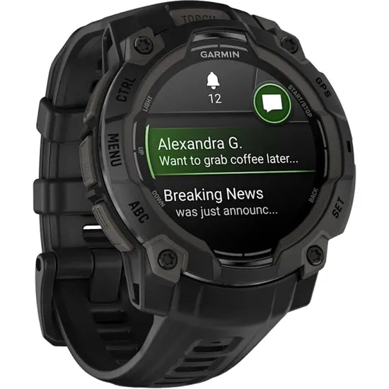 RELOJ GARMIN INSTINCT 3 AMOLED 45MM BLACK - BLACK BAND 010-02936-00 Product