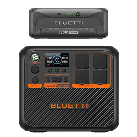 ESTACION DE ENERGIA BLUETTI AC200PL + BATERIA EXTRA B300K 220V/50-60HZ Product
