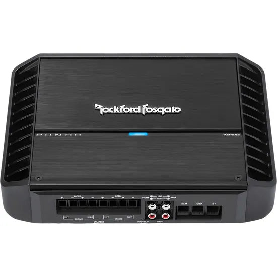 AMPLIFICADOR ROCKFORD FOSGATE P400X4 400W/4CANALES/BLACK