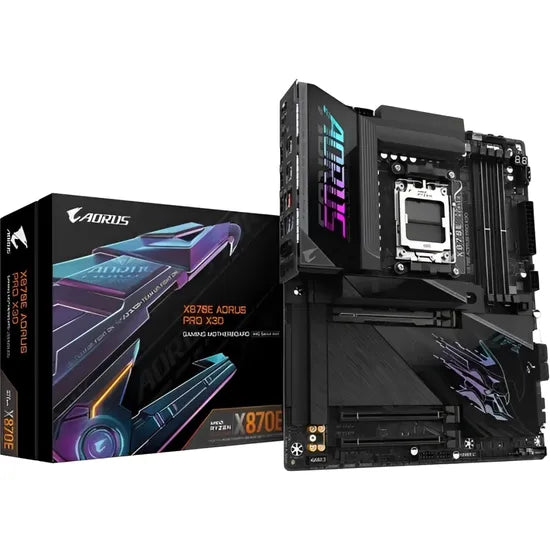 PLACA MADRE GIGABYTE AM5 X870E AORUS PRO X3D HDMI/USB3.2/4M.2/DDR5/ATX Product