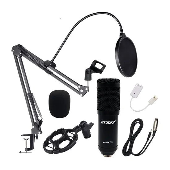 MICROFONO STREAM SATELLITE A-MK05 PROFESIONAL PODCAST USB/AUX Product