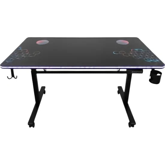MESA GAMER MOTORIZADA SATELLITE A-MT400 120×60CM/BLACK RGB