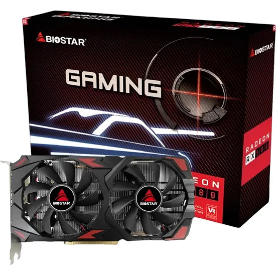 VGA BIOSTAR RADEON RX580 GAMING 8G/GDDR5/1274MHZ/2FAN VA5815RQ82 Product