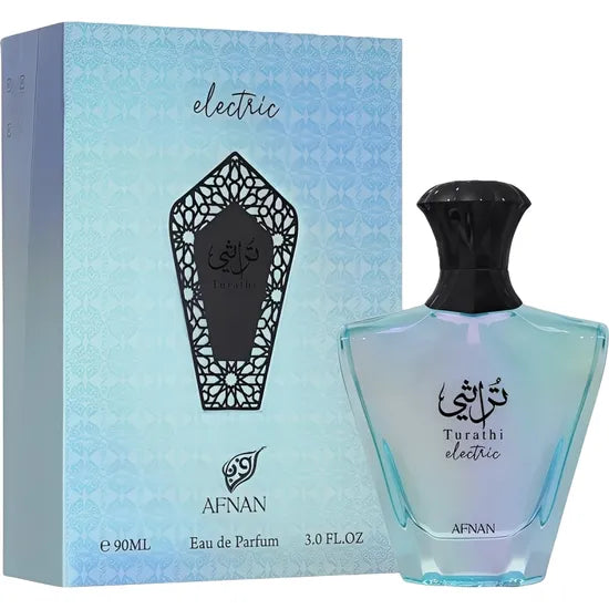 PERFUME  AFNAN TURATHI ELECTRIC EDP 90ML - UNISEX