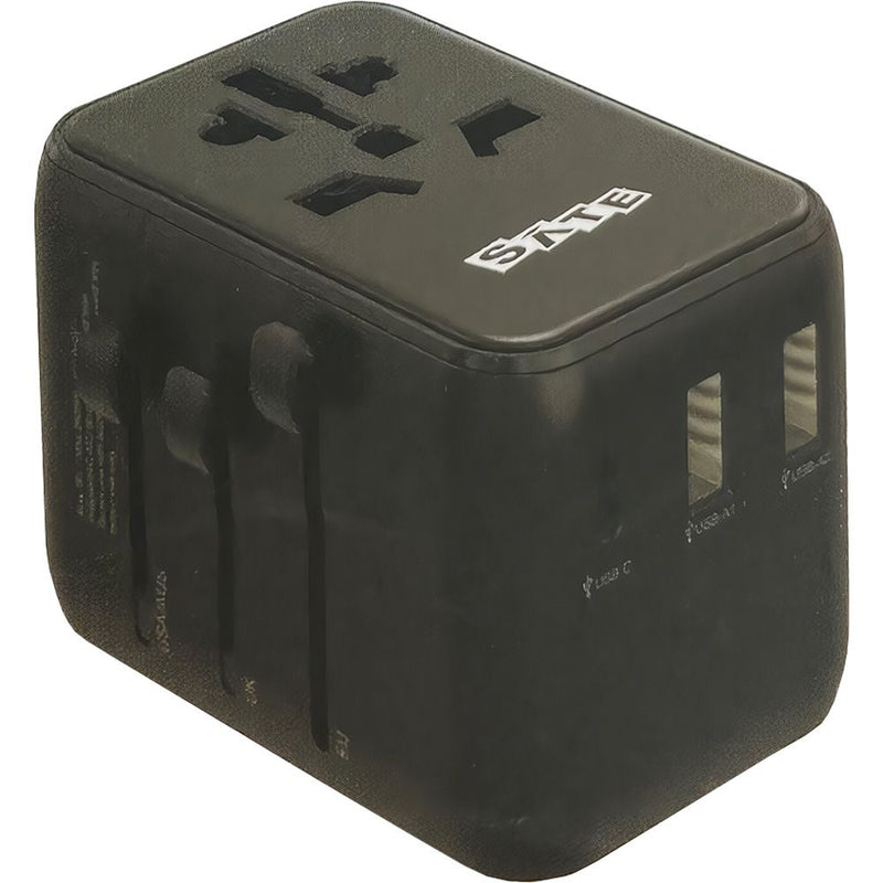 ADAP. DE ENCHUFE UNIVERSAL SATELLITE AD-0003 2USB-A/TYPE C 115970
