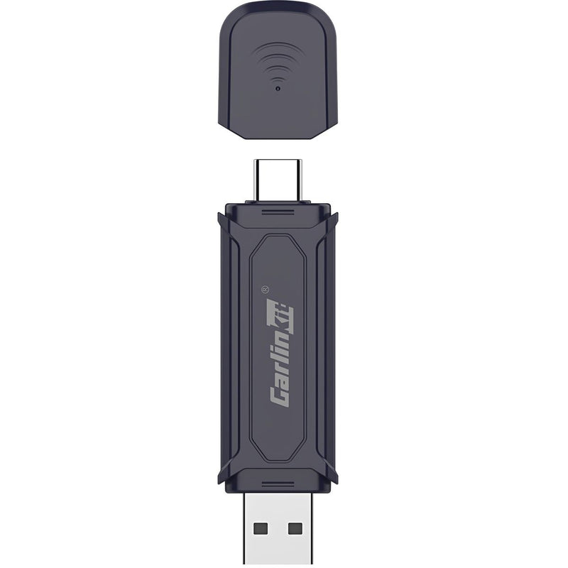 ADAP. WIRELESS ANDROID AUTO/CARPLAY CARLINKIT MINI5 PRO USB BLACK 150021