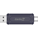 ADAP. WIRELESS ANDROID AUTO/CARPLAY CARLINKIT MINI5 PRO USB BLACK 150021