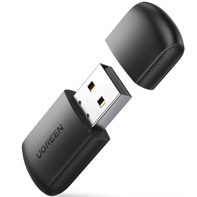 ADAP. WIFI USB UGREEN AC650 P/PC BLACK/SILVER (20204)