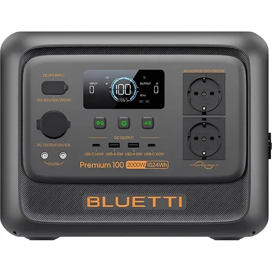 ESTACION DE ENERGIA BLUETTI PREMIUM 100V2 2000W 220V/50HZ