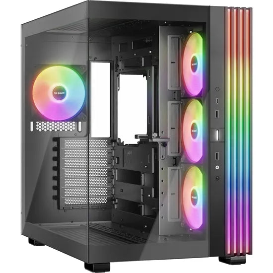 GABINETE BE QUIET! LIGHT BASE 600 LX ARGB/BLACK/4 FAN (BGW67) 1GTA.BR
