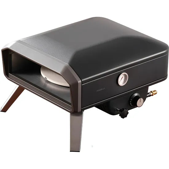 HORNO P/PIZZA A GAS XION XI-PIZZA2 PIEDRA GIRATORIA MANUAL/PALA 34X35CM Product