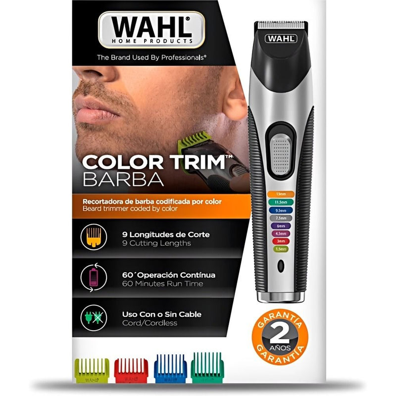 AFEITADORA/TRIMMER WAHL COLOR TRIM BARBA 09891-108