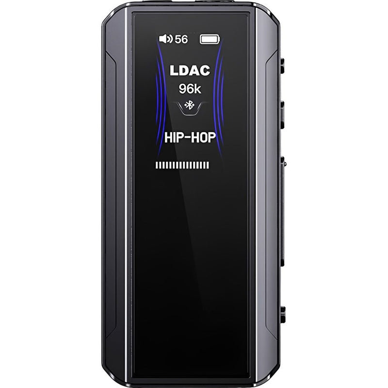 AMPLIFICADOR/DAC BT FIIO BTR13 0.96"/HIGH-RES/LDAC/MIC/3.5MM+4.4MM/2XDAC/BLACK
