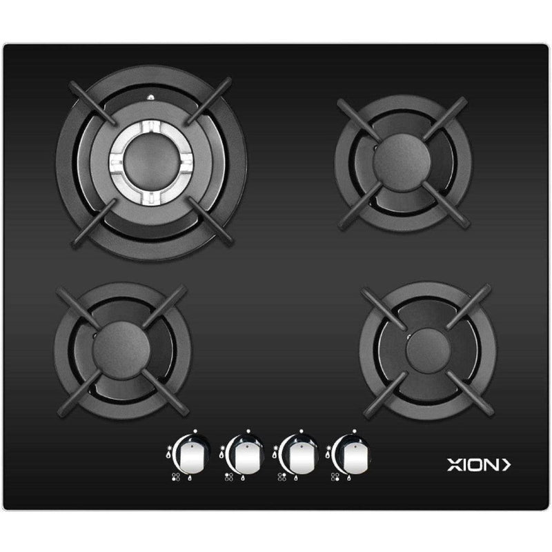COCINA ANAFE A GAS XION XI-GH48TGL 4 HORNALLAS TEMPLADO 111238
