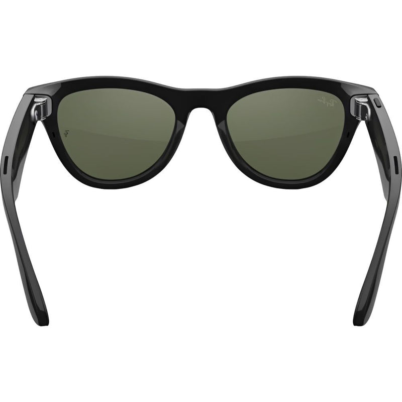 LENTE DE SOL RAY BAN META SKYLER RW4010 SHINY BLACK GREEN LENSES 157231