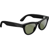 LENTE DE SOL RAY BAN META SKYLER RW4010 SHINY BLACK GREEN LENSES 157231