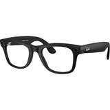 LENTE DE SOL RAY BAN META WAYFARER GEN 2 RW4012 MATTE BLACK CLEAR