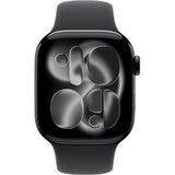 APPLE WATCH S11 46MM GPS MEUW4LW/A JET BLACK ALUM BLACK SPORT BAND S/M