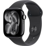 APPLE WATCH S11 46MM GPS MEUW4LW/A JET BLACK ALUM BLACK SPORT BAND S/M