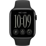 APPLE WATCH S12 42MM GPS MJEA4LS/A BLACK ALUM BLACK SPORT BAND S/M