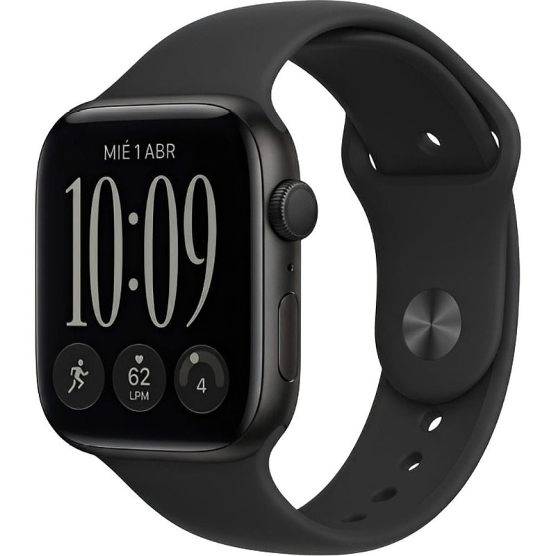 APPLE WATCH S12 42MM GPS MJEC4LS/A BLACK ALUM BLACK SPORT BAND M/L