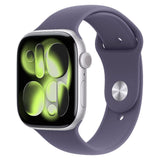 APPLE WATCH S11 46MM GPS + CELL MFCP4LW/A SILVER ALUM PURPLE FOG SPORT BAND S/M