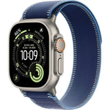 APPLE WATCH ULTRA 3 49MM GPS CELL MEWU4LW/A NATURAL TITANIUM BLUE TRAIL LOOP M/L