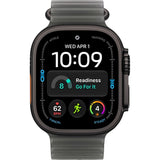 APPLE WATCH ULTRA 4 49MM GPS CELL MJAY4LS/A BLACK TITANIUM OCEAN BLACK BAND
