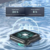 ASPIRADOR ROBOT PISCINA WYBOT F1 SOLAR 7L/33W/BLACK