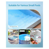 ASPIRADOR MANUAL PISCINA WYBOT HJ10P 5200MAH/60MIN/FILTRO 0.5L/MANGO TELESCOPICO