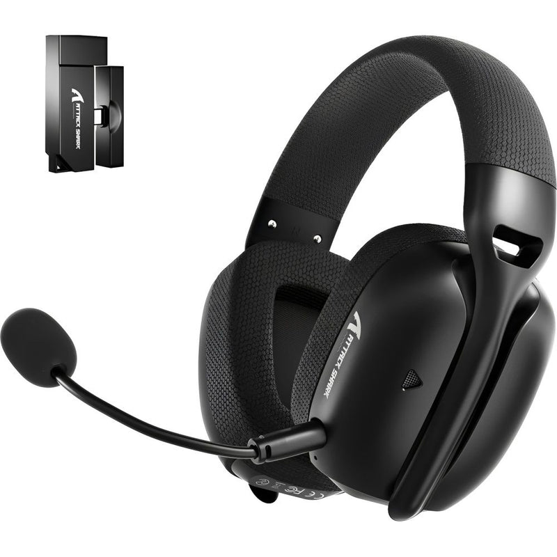 AURICULAR WIRELESS ATTACK SHARK L80 PRO TRI MODE/CON MICROFONO/180G BLACK